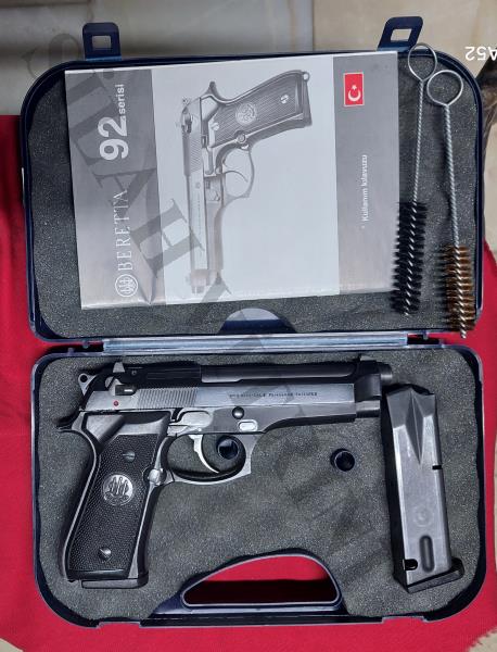 RUHSATLİ ORJİNAL ter temiz Beretta Mod 92 Fs