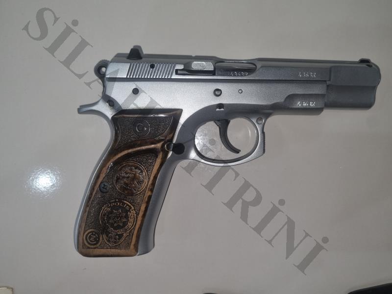 Memurdan Ruhsatlı Cz 75 B krom kaplama 