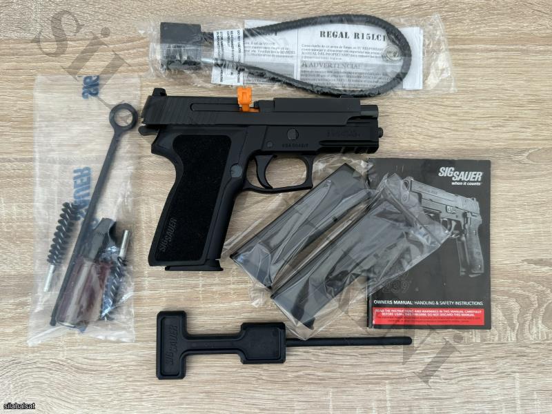 kamu görevlisinden hiç kullanılmamış Sıg Sauer P229 15+1 9 mmm çaplı silah 